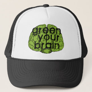 Gorra De Camionero Green your brain