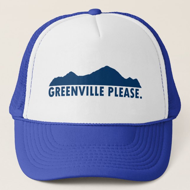 Gorra De Camionero Greenville South Carolina Please (Anverso)