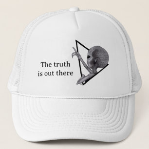 Gorra De Camionero Grey Alien, la verdad está ahí fuera