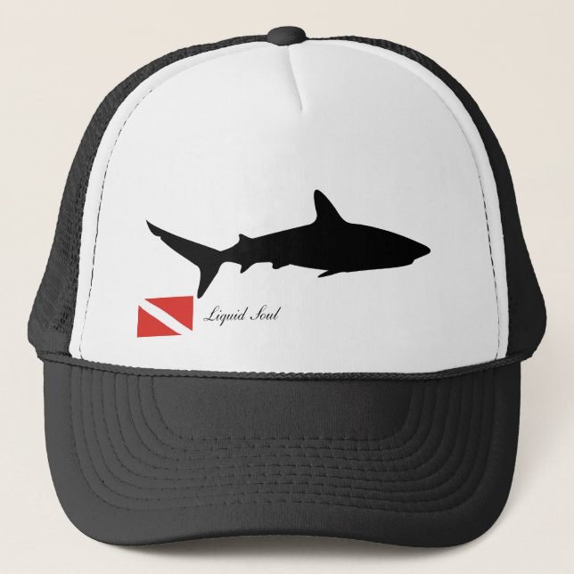 Gorra De Camionero Grey Reef Shark - Hat (Anverso)