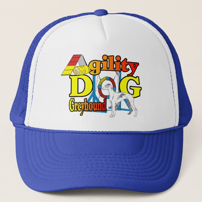 Gorra De Camionero Greyhound_Agility (Anverso)