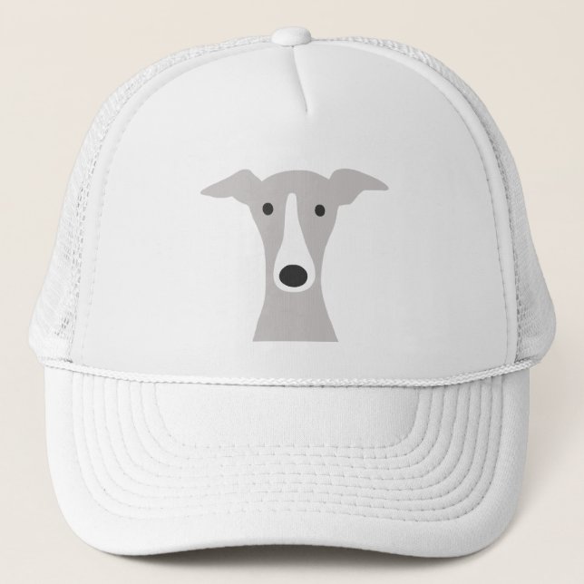 Gorra De Camionero Greyhound lindo, griego italiano o lechón (Anverso)