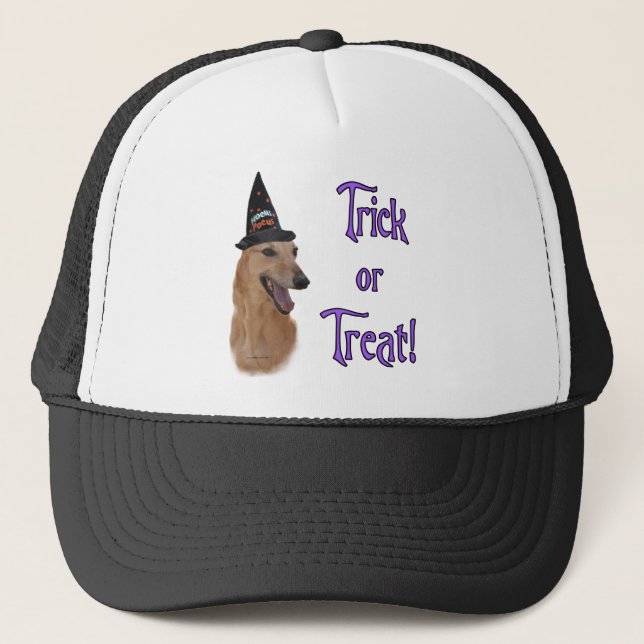 Gorra De Camionero Greyhound (rojo) Trick (Anverso)