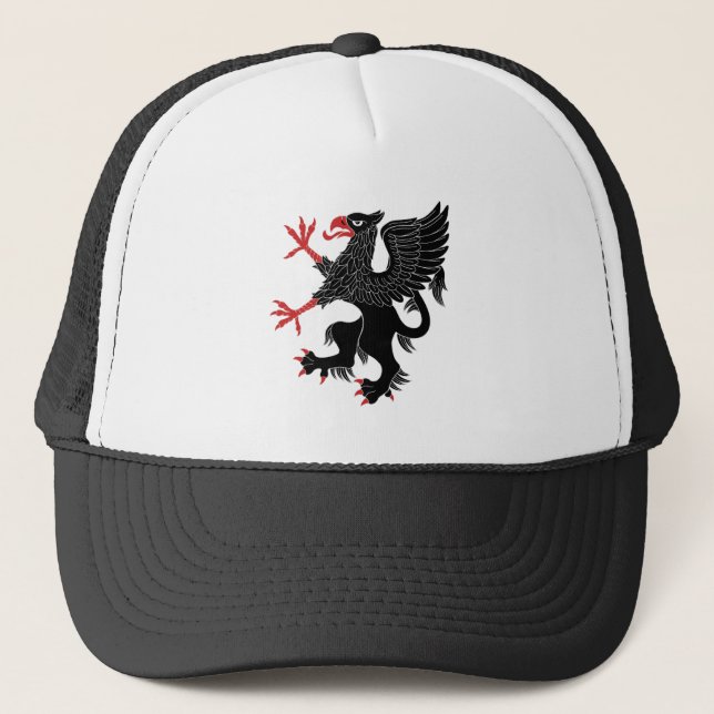 Gorra De Camionero Griffin Rampant Sable (Anverso)