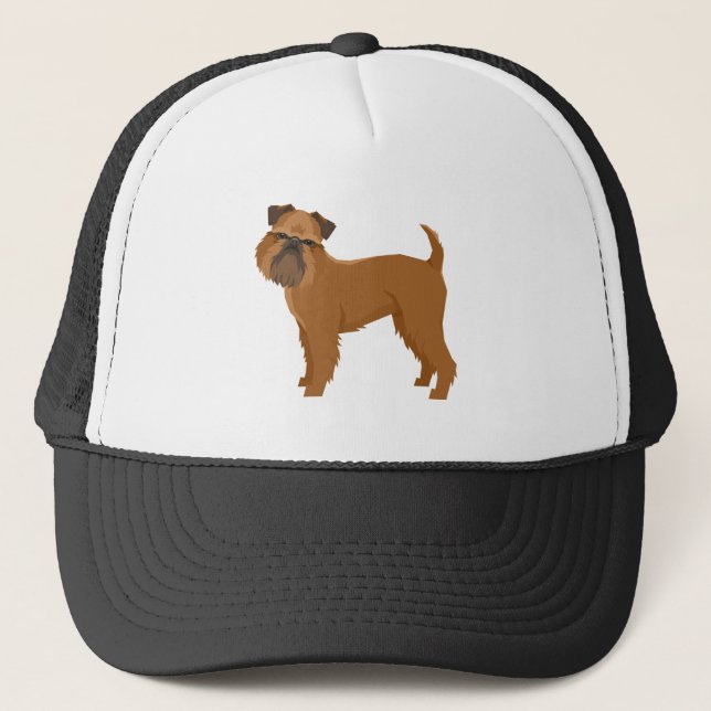 Gorra De Camionero Griffon de Bruselas (Anverso)