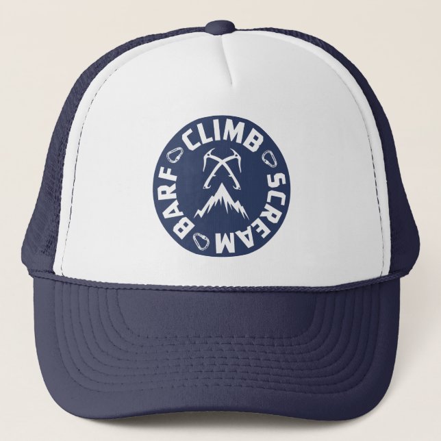 Gorra De Camionero Grifo De Escalada De Hielo Y Barf (Anverso)