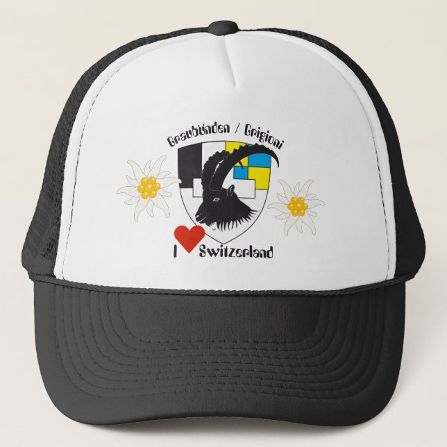 Gorra De Camionero Grigioni Svizzera Mütze (Anverso)