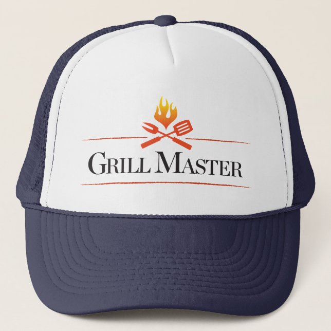 Gorra De Camionero Grill Master (Anverso)