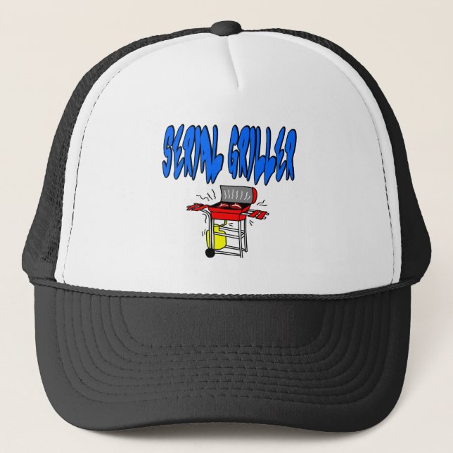 Gorra De Camionero Griller serial (Anverso)
