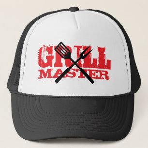 Gorra de camionero GrillMaster para chef de BBQ