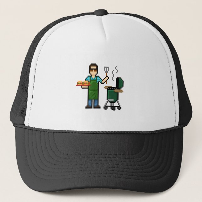 Gorra De Camionero Grillography (Anverso)