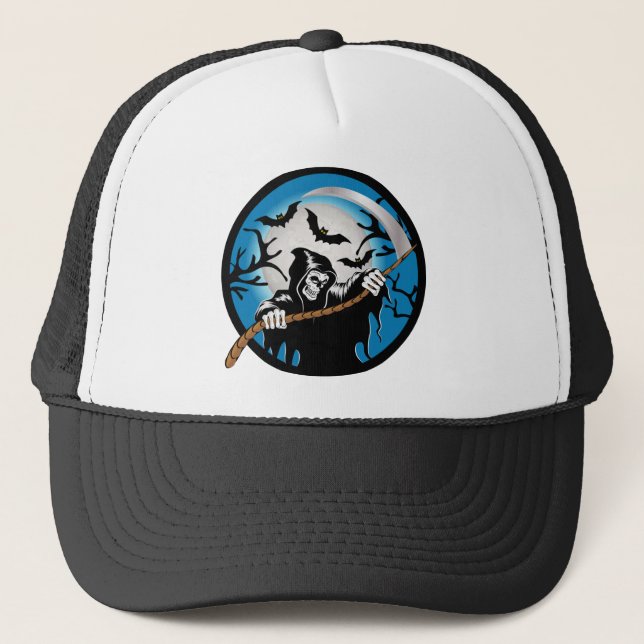 Gorra De Camionero Grim Reaper (Anverso)
