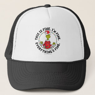 Gorra De Camionero Grinch Todo está bien