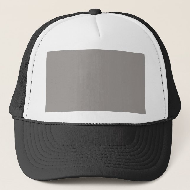 Gorra De Camionero Gris platino (Anverso)