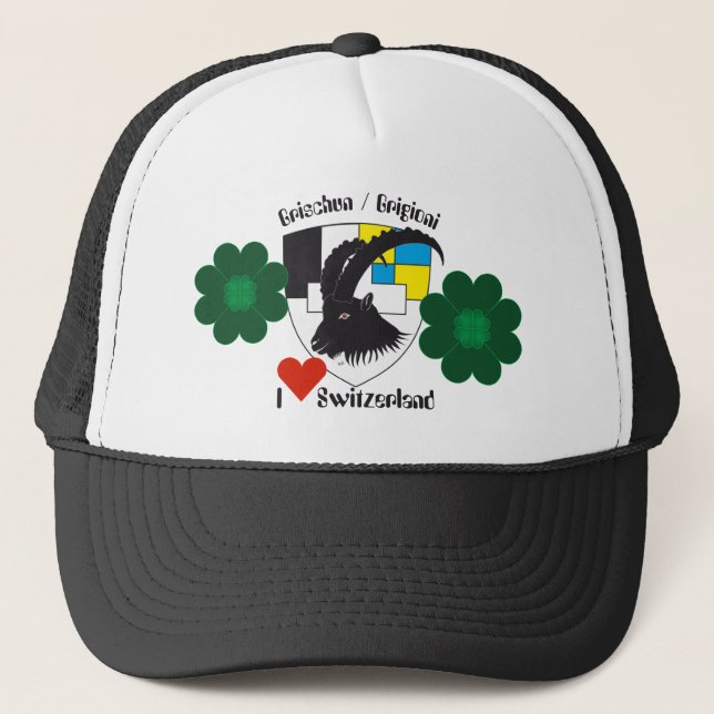 Gorra De Camionero Grischun Svizra Mütze (Anverso)