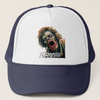 Gritando cerebros zombis