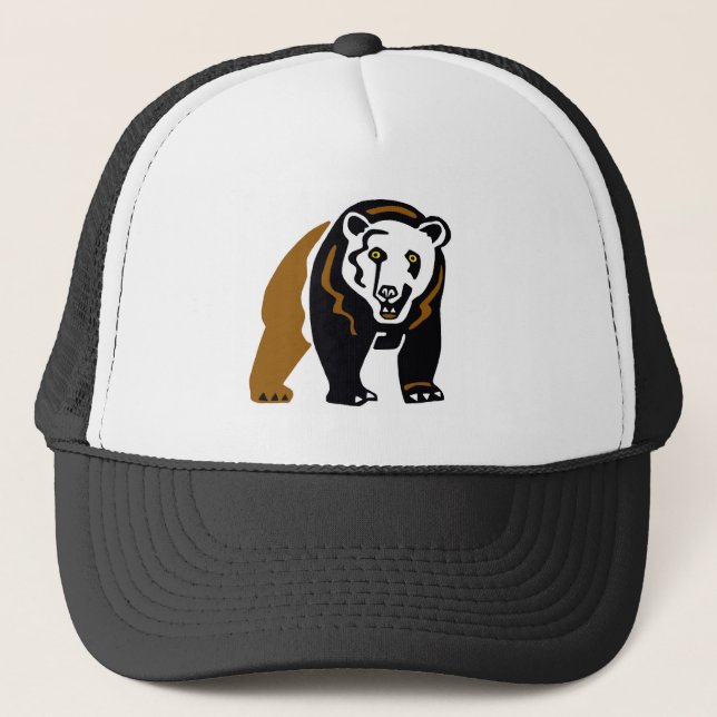 Gorra De Camionero Grizzly bear -trucker hat (Anverso)