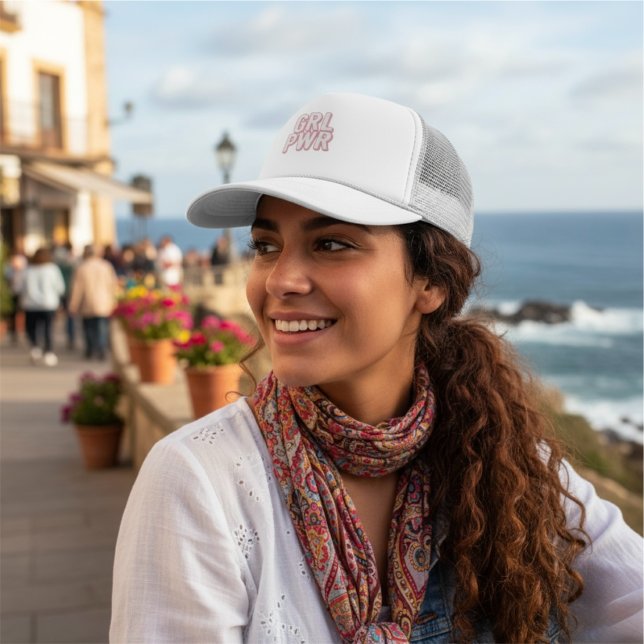 GORRA DE CAMIONERO GRL PWR (Subido por el creador)