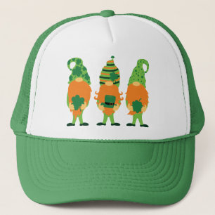 Gorra De Camionero Grnomes del Día de San Patricio