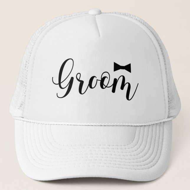 Gorra De Camionero Groom-Boda,-Bachelor-fiesta (Anverso)