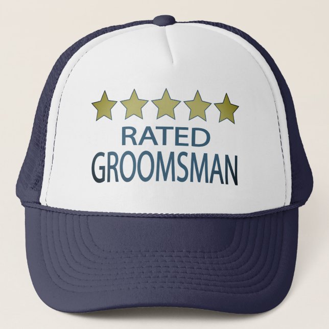 Gorra De Camionero Groomsman de cinco estrellas (Anverso)