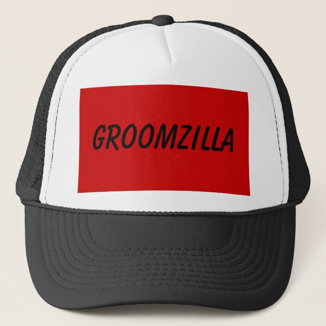 GORRA DE CAMIONERO GROOMZILLA (Anverso)