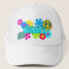Gorra De Camionero Groovy Hippie