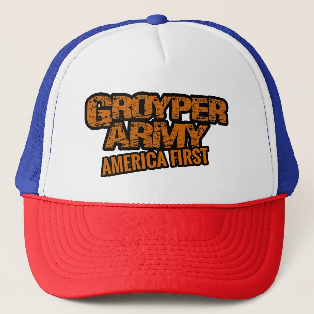 Gorra De Camionero Groyper Army - Cap (Anverso)