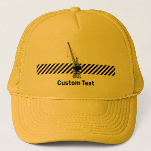 Gorra De Camionero Grúa de Astillero