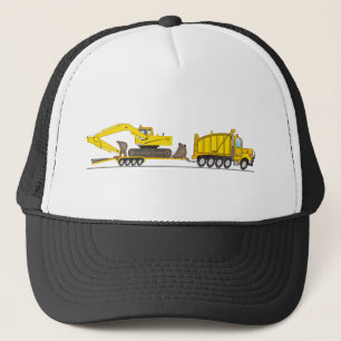 Gorra De Camionero Grúa de camión de volcado pesado