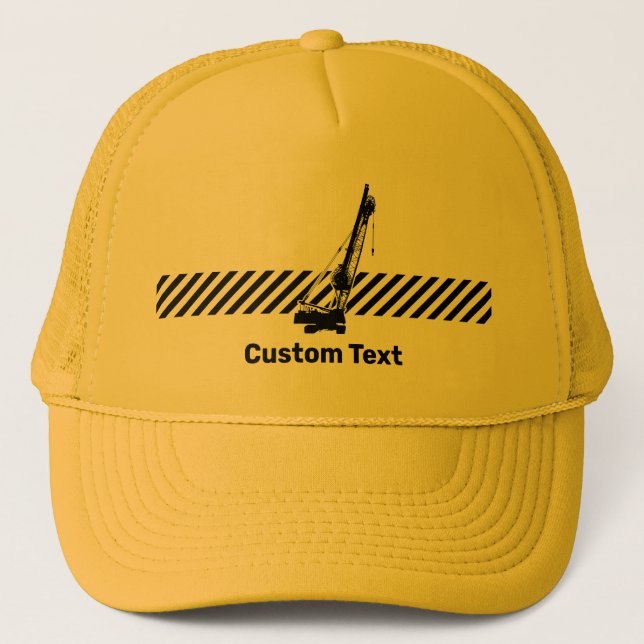 Gorra De Camionero Grúa de construcción (Anverso)