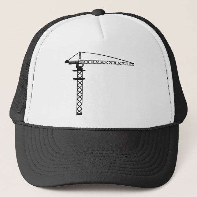 Gorra De Camionero Grúa de construcción (Anverso)