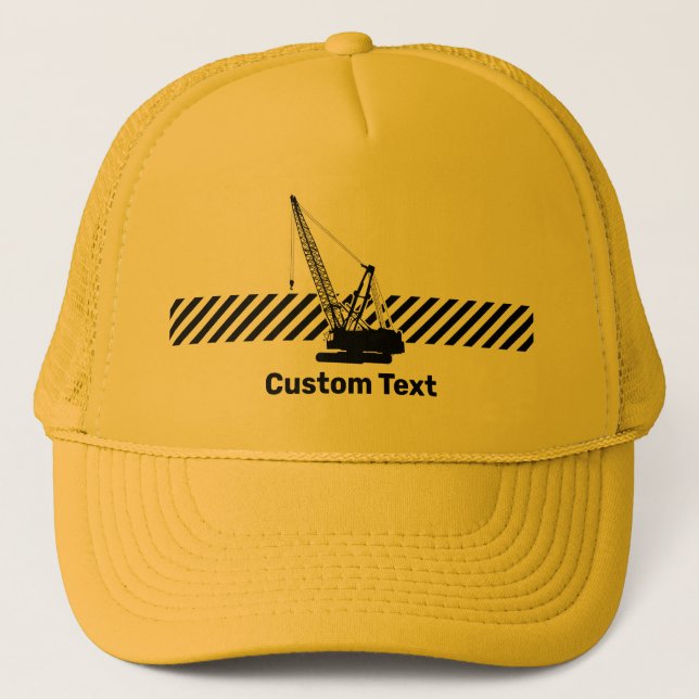 Gorra De Camionero Grúa de construcción (Anverso)
