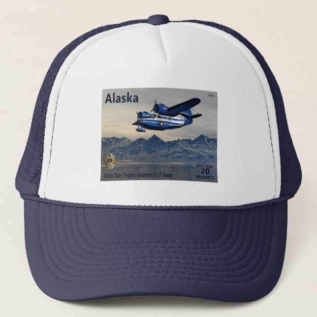 Gorra De Camionero Grumman G-21 Goose (Anverso)