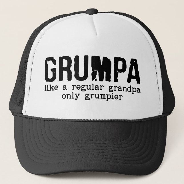 Gorra De Camionero Grumpa (Anverso)