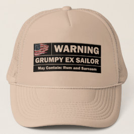 Gorra De Camionero Grumpy Ex-Sailor Cap
