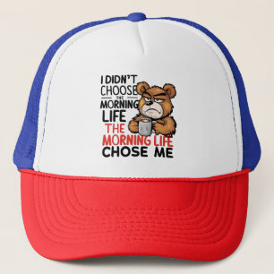 Gorra De Camionero Grumpy Personalizado Bear