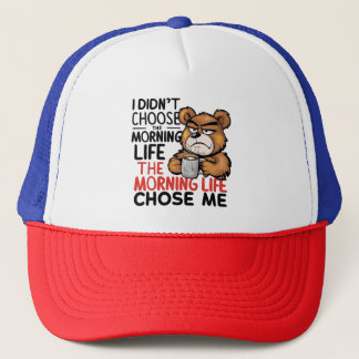 Gorra De Camionero Grumpy Personalizado Bear
