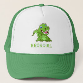 Gorra De Camionero grün Krokodil