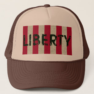 Gorra De Camionero Grunge de la bandera de la libertad