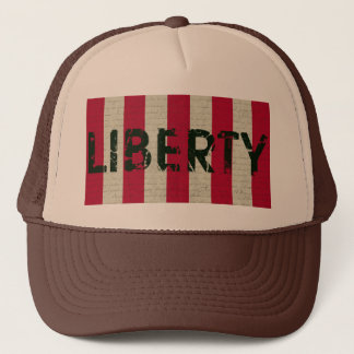 Gorra De Camionero Grunge de la bandera de la libertad