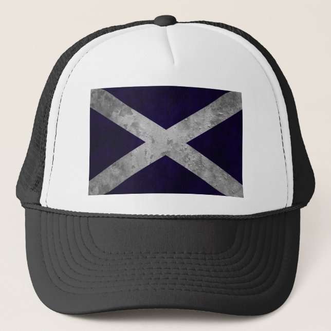Gorra De Camionero Grunge de Saltire (Anverso)