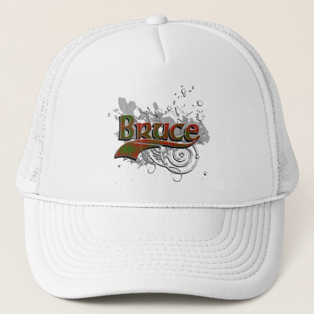 Gorra De Camionero Grunge del tartán de Bruce (Anverso)