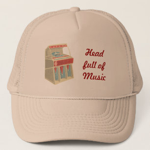 Gorra De Camionero Grunge Retro Jukebox