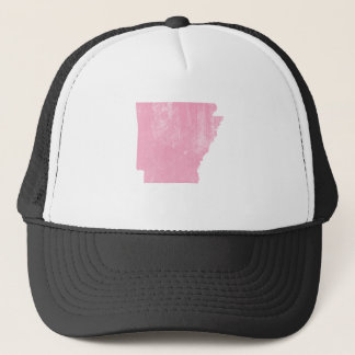 Gorra De Camionero Grunge rosado del vintage de Arkansas