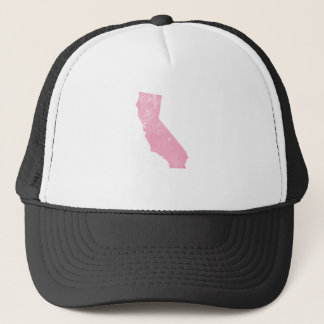 Gorra De Camionero Grunge rosado del vintage de California