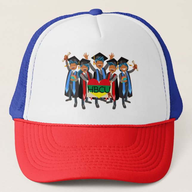 Gorra De Camionero Grupo de graduados de HBCU (Anverso)