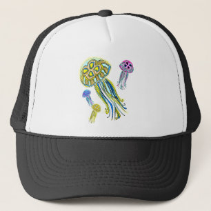Gorra De Camionero Grupo de las medusas