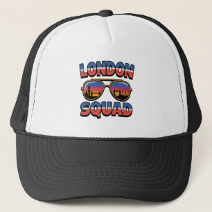 Gorra De Camionero Grupo de Londres Amigos, Familia, Chicas, Reino Un