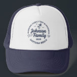Gorra De Camionero Grupo de vacaciones de la familia personalizado<br><div class="desc">Haga que sus vacaciones familiares en la playa de su personalizado sean inolvidables con este personalizado que combina el sombrero de camionero de grupo de viajes familiar! Esta camiseta es ideal para escapadas de verano y fotos de grupo.</div>